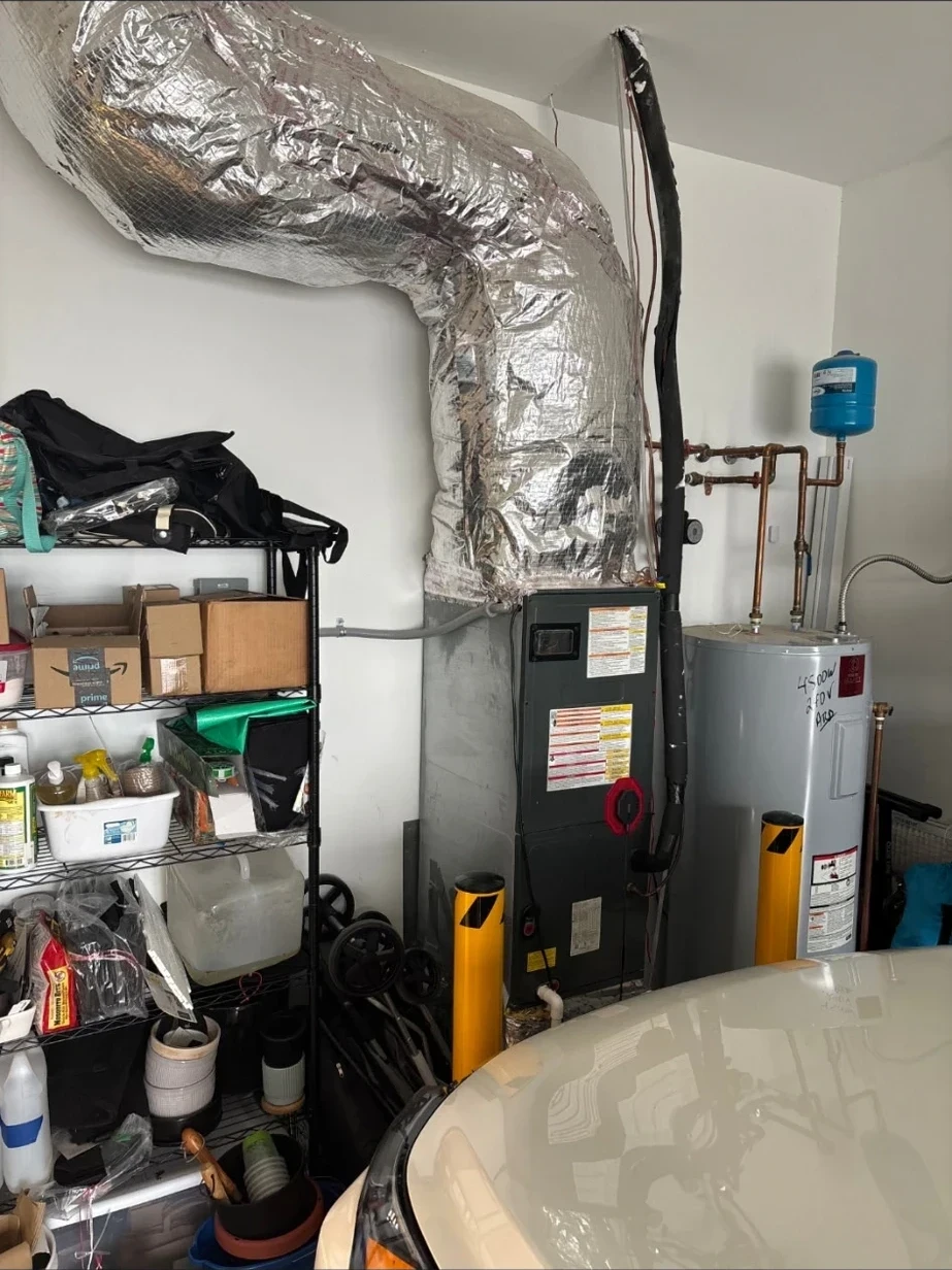 Full system replacement, finished clean